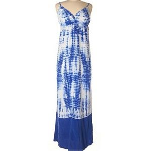 Beautiful nwot Gypsy 95 silk tie dye maxi dress
